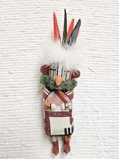 Old Style Hopi Carved Tobacco Flower Traditional Kachina Doll (Katsina Doll)