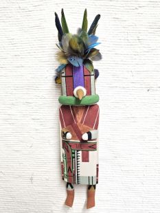 Old Style Hopi Carved Tobacco Flower Traditional Kachina Doll (Katsina Doll)