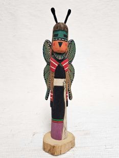Native American Hopi Carved Butterfly Sculpture