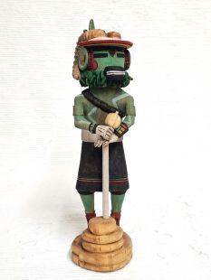 Native American Hopi Carved Ram Kachina Doll (Katsina Doll)