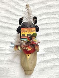 Old Style Hopi Carved Corn Maiden Traditional Kachina Doll (Katsina Doll)