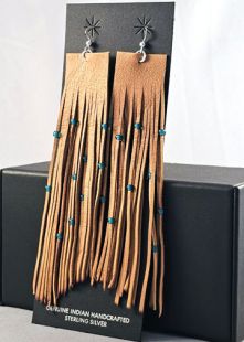 Native American Cherokee Made Earrings