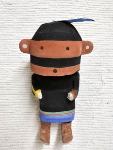 Old Style Hopi Carved Dragonfly Traditional Racer Katsina Doll