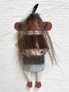 Old Style Hopi Carved Ogre Woman Traditional Disciplinarian Kachina Doll (Katsina Doll)