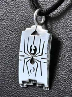 Native American Hopi Made Spider Pendant