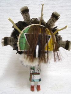 Old Style Hopi Carved Ahola Chief Traditional Katsina Doll