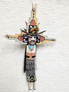 Old Style Hopi Carved Shalako Mana Traditional Kachina Doll (Katsina Doll)