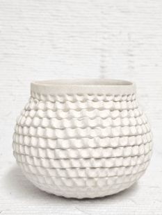 Native American Acoma Handbuilt Pot