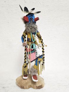 Native American Made Cactus Flower Katsina Doll