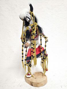 Native American Made Buffalo Dancer Kachina Doll (Katsina Doll)