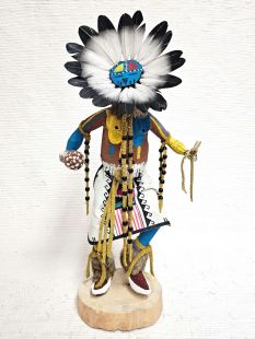 Native American Made Sunface Kachina Doll (Katsina Doll)