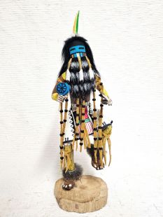 Native American Made Longhair Dancer Kachina Doll (Katsina Doll)