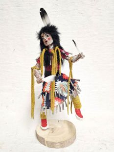 Native American Made Jingle Dancer Katsina Doll