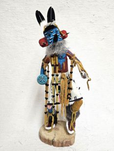 Native American Made Roadrunner Dancer Kachina Doll (Katsina Doll)
