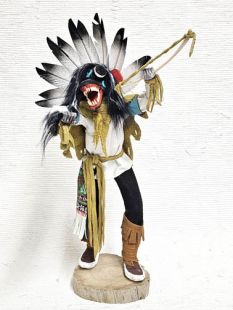 Native American Made Ogre Disciplinarian Kachina Doll (Katsina Doll)