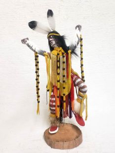 Native American Made Grass Dancer Katsina Doll