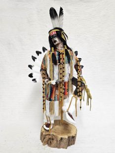Native American Made Men's Traditional Dancer Katsina Doll--XL
