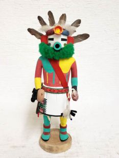 Native American Hopi Carved Corn Dancer Katsina Doll--Vintage