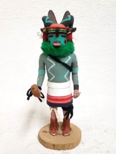 Native American Hopi Carved Ram Katsina Doll--Vintage