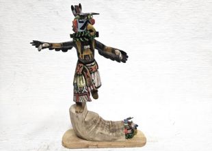 Native American Hopi Carved Eagle Great Spirit Katsina Doll