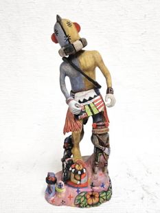 Native American Hopi Carved Stripper Racer Katsina Doll