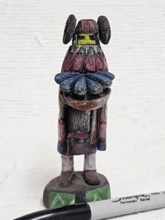 Native American Hopi Carved Corn Maiden Kachina Doll (Katsina Doll)