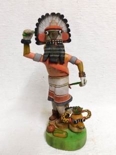 Native American Hopi Carved Whipper Katsina Doll