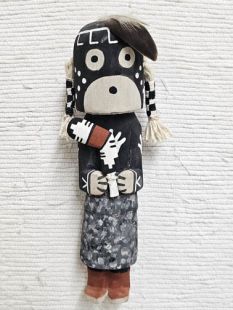 Old Style Hopi Carved Mastop Traditional Fertility Kachina Doll (Katsina Doll)