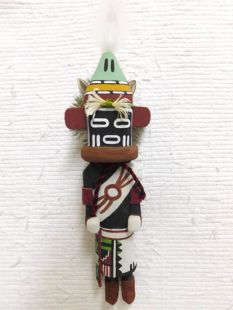 Old Style Hopi Carved Warrior Twin Traditional Warrior Katsina Doll