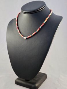 Native American Lakota Made Spiny Oyster Necklace