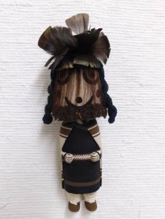 Old Style Hopi Carved Grandmother Traditional Katsina Doll 