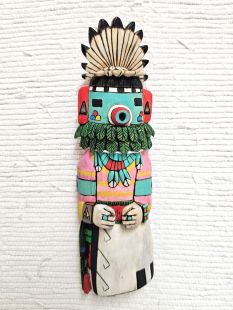Old Style Hopi Carved Morning Singer Traditional Kachina Doll (Katsina Doll)