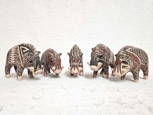 Mata Ortiz Handbuilt and Handpainted Javelina Effigy