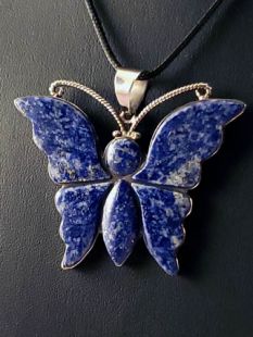 Native American Navajo Made Butterfly Pendant