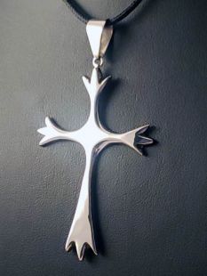 Native American Navajo Made Cross Pendant