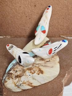 Zuni Carved Birds Fetish