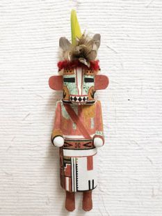 Old Style Hopi Carved Badger Traditional Powerful Healer Katsina Doll