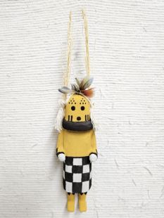 Old Style Hopi Carved Cricket Traditional Racer Katsina Doll