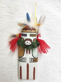 Old Style Hopi Carved Duck Traditional Bird Katsina Doll