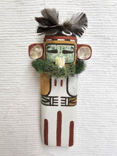 Old Style Hopi Carved Korososta Traditional Planting Kachina Doll (Katsina Doll)