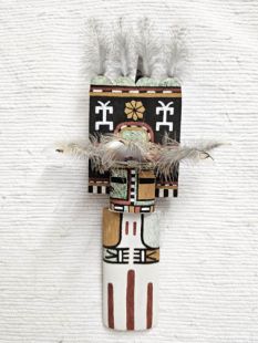 Old Style Hopi Carved Sio Hemis Traditional Harvest Katsina Doll