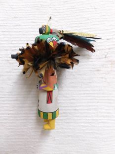 Old Style Hopi Carved Zuni Guard Katsina Doll
