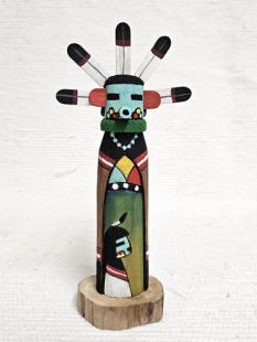Native American Hopi Carved Morning Singer Katsina Sculpture