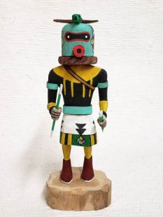 Native American Hopi Carved Zuni Sipikne Guard Katsina Doll