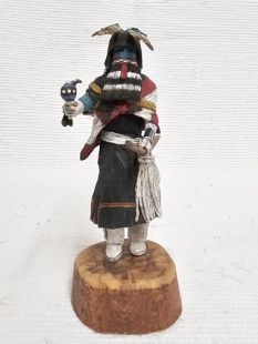 Native American Hopi Carved Heoto Mana Kachina Doll (Katsina Doll)