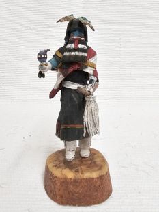 Native American Hopi Carved Heoto Mana Katsina Doll