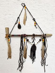 Native American Made Draped Pipe
