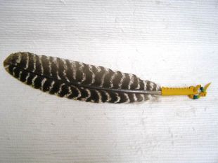 Native American Navajo Made Sacred Prayer Feather