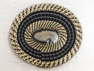 Native American Chippewa Basket