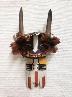 00Old Style Hopi Carved Badger Traditional Powerful Healer Katsina Doll